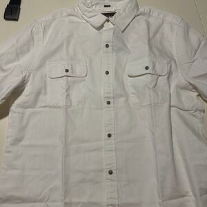 Classic White Men's Shirt